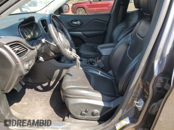 2019 Jeep Cherokee Limited с VIN 1C4PJMDN8KD212200, выставлен на аукционе Copart как лот 59938735 с пробегом 94 699 миль миль и Чистый • Clean title. История ставок и продаж доступна на DreamBid. Изображение 7.