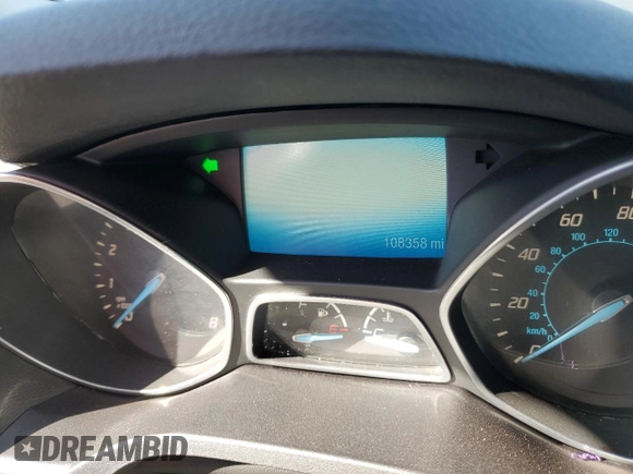 2014 Ford Escape Titanium with VIN 1FMCU0JX4EUA42499, listed as a Copart auction lot 87951075 with 108,358 mi miles and Salvage Title. Bid and sale history available at carsss.com. Image 9.