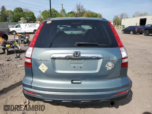 2011 Honda CR-V EX with VIN 5J6RE4H50BL045970, listed as a Copart auction lot 54502435 with 124,553 mi miles and Salvage Title. Bid and sale history available at carsss.com. Image 6.