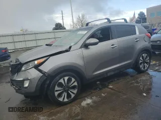 2012 Kia Sportage SX with VIN KNDPCCA60C7347124, listed as a Copart auction lot 82709734 with 79,607 mi miles and Salvage title. Bid and sale history available at DreamBid. Image 1.
