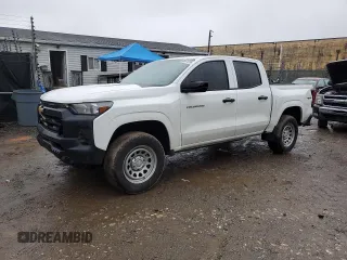 2023 Chevrolet Colorado 4WD Work Truck с VIN 1GCPTBEK3P1140835, выставлен на аукционе Copart как лот 56874755 с пробегом 48 728 миль миль и Списание • Salvage title. История ставок и продаж доступна на DreamBid. Изображение 1.