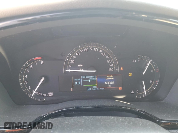 2017 Cadillac XT5 Luxury FWD with VIN 1GYKNBRS0HZ219259, listed as a Copart auction lot 47556415 with 50,946 mi miles and Salvage Title. Bid and sale history available at carsss.com. Image 9.