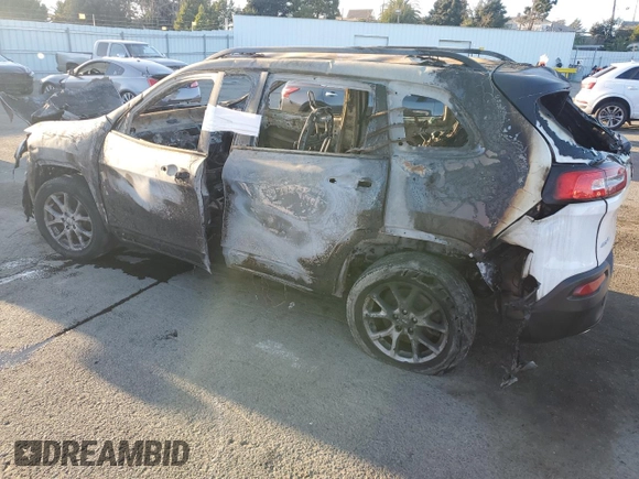 2016 Jeep Cherokee Sport with VIN 1C4PJMAB8GW117299, listed as a Copart auction lot 89314685 with Not provided miles and Non repairable. Bid and sale history available at DreamBid. Image 2.