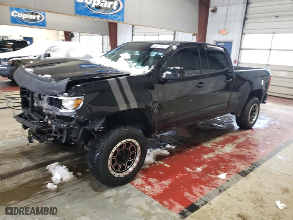 2018 Chevrolet Colorado 4WD Z71 with VIN 1GCPTDE12J1312119, listed as a Copart auction lot 44428975 with 0 mi miles and Salvage Title. Bid and sale history available at carsss.com. Image 1.