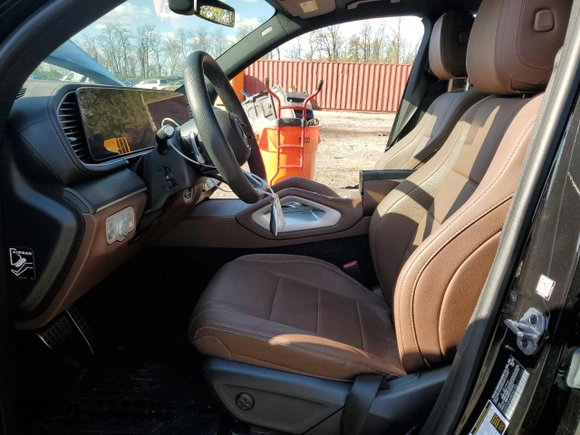 2024 Mercedes-Benz GLS 450 with VIN 4JGFF5KE4RB082150, listed as a Copart auction lot 52405715 with 12,932 mi miles and Salvage Title. Bid and sale history available at DreamBid. Image 7.