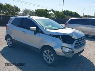 2020 Ford EcoSport SE z VIN MAJ3S2GE8LC335181, wystawiony jako IAAI lot #41806136 z przebiegiem 71 142 mil mil oraz . Historia ofert i sprzedaży dostępna na DreamBid. Obrazek 1.