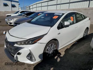 2020 Toyota Prius Prime LE with VIN JTDKARFP6L3148994, listed as a Copart auction lot 47319565 with 66,298 mi miles and Salvage Title. Bid and sale history available at carsss.com. Image 1.