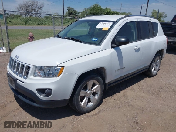 2011 Jeep Compass with VIN 1J4NT1FA3BD139578, listed as a IAAI auction lot 42058499 with 159,322 mi miles. Bid and sale history available at carsss.com. Image 2.