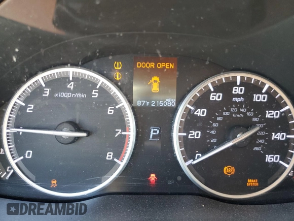 2013 Acura RDX Technology with VIN 5J8TB3H54DL006270, listed as a Copart auction lot 69264164 with 215,080 mi miles and Salvage Title. Bid and sale history available at DreamBid. Image 9.