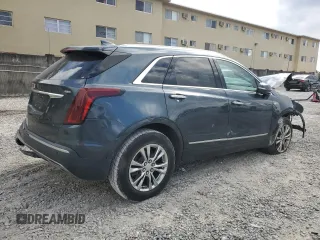 2020 Cadillac XT5 Premium Luxury AWD with VIN 1GYKNDRS2LZ146688, listed as a Copart auction lot 51692705 with 74,689 mi miles and Non Repairable. Bid and sale history available at DreamBid. Image 3.
