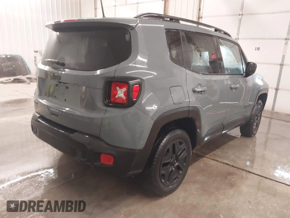 2018 Jeep Renegade Sport with VIN ZACCJBAB7JPH26262, listed as a IAAI auction lot 41594450 with 83,822 mi miles. Bid and sale history available at carsss.com. Image 4.