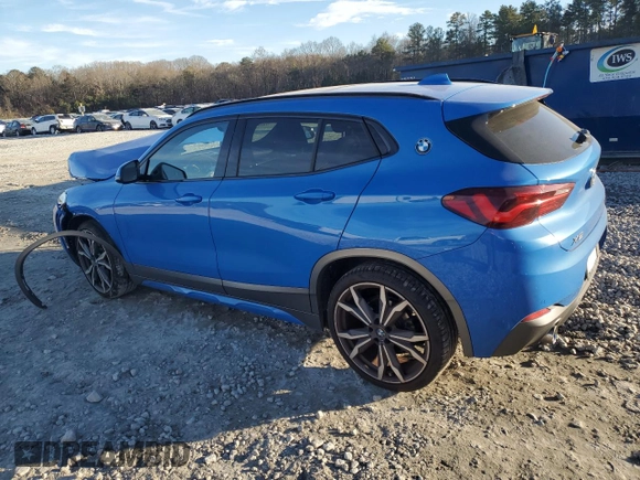 2021 BMW X2 sDrive28i with VIN WBXYH9C09M5S16436, listed as a Copart auction lot 41742855 with 40,547 mi miles and Salvage Title. Bid and sale history available at carsss.com. Image 2.