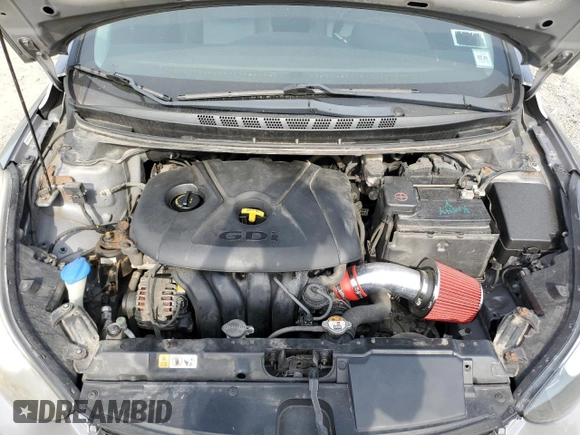 2014 Hyundai Elantra z VIN KMHDH6AH8EU026374, wystawiony jako Copart lot #56254775 z przebiegiem 162 507 mil mil oraz Tytuł czysty. Historia ofert i sprzedaży dostępna na DreamBid. Obrazek 11.