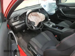 2018 Honda Civic Si z VIN 2HGFC3A55JH758461, wystawiony jako Copart lot #59638025 z przebiegiem 144 673 mil mil oraz Szkoda całkowita • Salvage title. Historia ofert i sprzedaży dostępna na DreamBid. Obrazek 8.