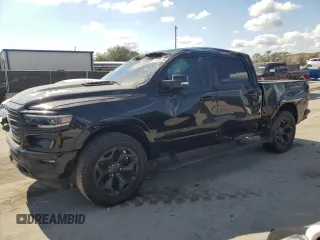2021 Ram 1500 Limited with VIN 1C6RREHTXMN753298, listed as a Copart auction lot 44350315 with 105,589 mi miles and Clean title. Bid and sale history available at DreamBid. Image 1.