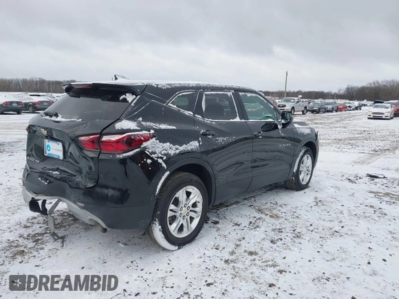 2021 Chevrolet Blazer LT с VIN 3GNKBHRS2MS571758, выставлен на аукционе IAAI как лот 40985755 с пробегом 82 579 миль миль и . История ставок и продаж доступна на DreamBid. Изображение 4.