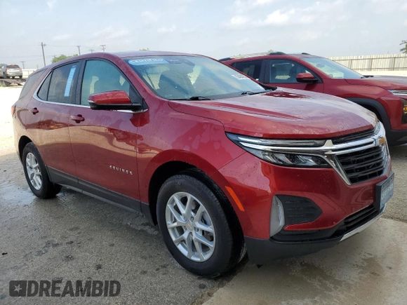 2023 Chevrolet Equinox LT with VIN 3GNAXKEGXPL130079, listed as a Copart auction lot 53404255 with 28,574 mi miles and Clean title. Bid and sale history available at DreamBid. Image 4.