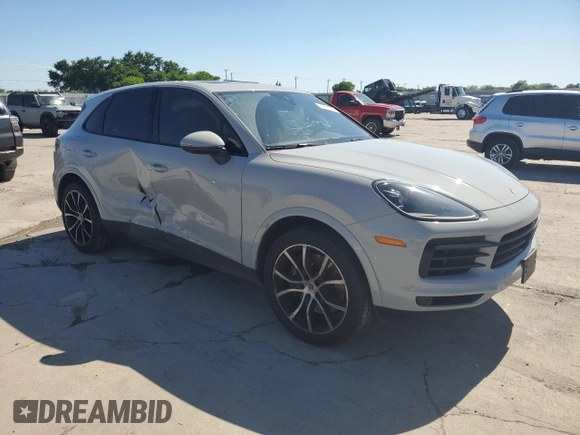 2022 Porsche Cayenne with VIN WP1AA2AY4NDA06108, listed as a Copart auction lot 53921065 with 28,523 mi miles and Salvage title. Bid and sale history available at DreamBid. Image 4.