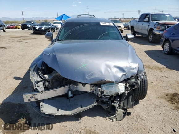 2015 Lexus IS 350 with VIN JTHBE1D27F5021501, listed as a Copart auction lot 61667725 with 140,034 mi miles and Salvage title. Bid and sale history available at DreamBid. Image 5.