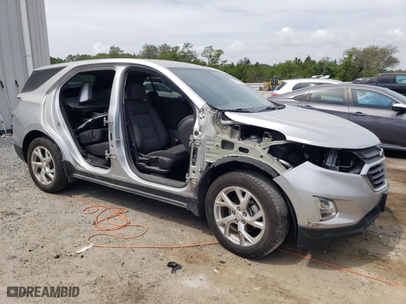 2020 Chevrolet Equinox LT with VIN 3GNAXKEV0LS506822, listed as a Copart auction lot 53157615 with 58,604 mi miles and Non Repairable. Bid and sale history available at carsss.com. Image 4.