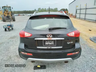 2017 Infiniti QX50 with VIN JN1BJ0RP1HM388885, listed as a Copart auction lot 53491063 with 81,348 mi miles. Bid and sale history available at carsss.com. Image 6.