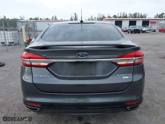 2018 Ford Fusion Titanium with VIN 3FA6P0D96JR155769, listed as a IAAI auction lot 41853177 with 87,839 mi miles. Bid and sale history available at carsss.com. Image 17.