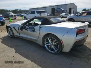 2014 Chevrolet Corvette Z51 3LT z VIN 1G1YM3D72E5125066, wystawiony jako Copart lot #47862275 z przebiegiem 19 615 mil mil oraz Szkoda całkowita • Salvage title. Historia ofert i sprzedaży dostępna na DreamBid. Obrazek 2.