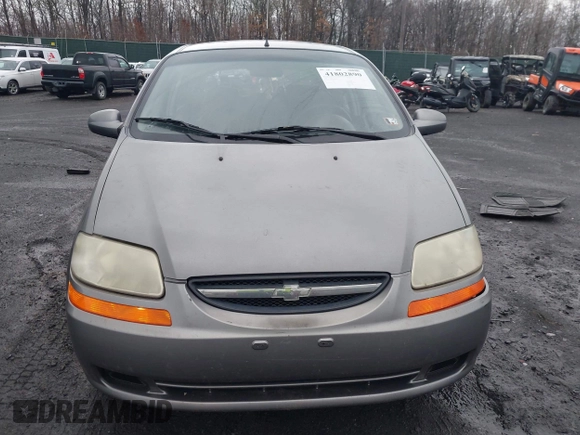 2008 Chevrolet Aveo LS with VIN KL1TD66658B110470, listed as a IAAI auction lot 41802890 with 116,376 mi miles and . Bid and sale history available at DreamBid. Image 12.