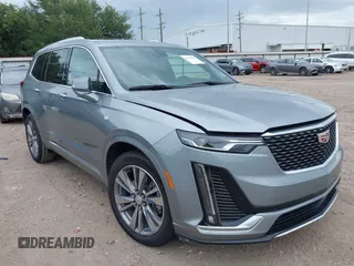 2025 Cadillac XT6 FWD Premium Luxury с VIN 1GYKPCRS0SZ119055, выставлен на аукционе IAAI как лот 42574001 с пробегом 17 137 миль миль и . История ставок и продаж доступна на DreamBid. Изображение 1.