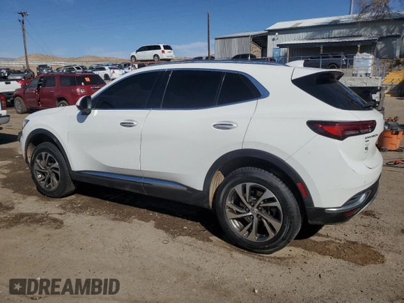 2022 Buick Envision Essence with VIN LRBFZPR47ND031386, listed as a Copart auction lot 48136765 with 97,120 mi miles and Salvage Title. Bid and sale history available at carsss.com. Image 2.