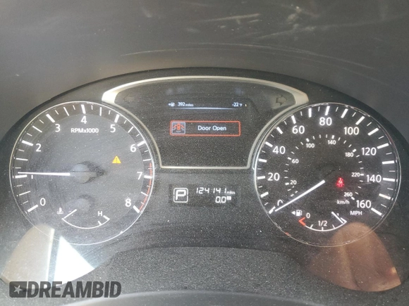 2013 Nissan Altima SL with VIN 1N4AL3AP4DC266625, listed as a Copart auction lot 62572325 with 124,141 mi miles and Salvage title. Bid and sale history available at DreamBid. Image 9.