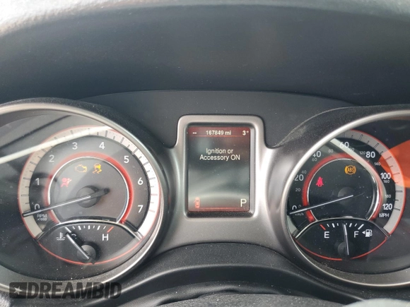 2015 Dodge Journey Crossroad с VIN 3C4PDCGB1FT553540, выставлен на аукционе Copart как лот 52770045 с пробегом 167 849 миль миль и Списание • Salvage title. История ставок и продаж доступна на DreamBid. Изображение 9.