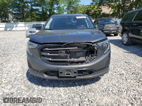 2020 GMC Terrain SLE z VIN 3GKALTEV9LL158611, wystawiony jako Copart lot #61781805 z przebiegiem 77 113 mil mil oraz Szkoda całkowita • Salvage title. Historia ofert i sprzedaży dostępna na DreamBid. Obrazek 5.