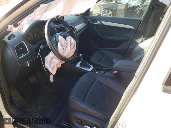 2018 Audi Q3 Premium with VIN WA1ECCFS8JR020768, listed as a Copart auction lot 45134973 with 42,221 mi miles. Bid and sale history available at carsss.com. Image 7.