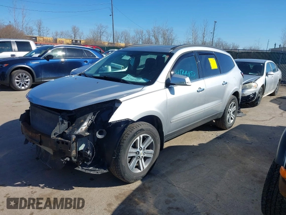 2015 Chevrolet Traverse LT с VIN 1GNKRHKD5FJ139404, выставлен на аукционе IAAI как лот 41744152 с пробегом 54 887 миль миль и . История ставок и продаж доступна на DreamBid. Изображение 18.