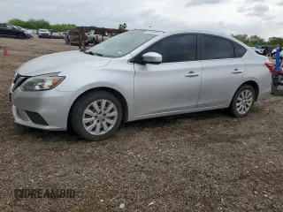 2019 Nissan Sentra SV with VIN 3N1AB7AP7KY382459, listed as a Copart auction lot 50408285 with 161,547 mi miles and Salvage Title. Bid and sale history available at DreamBid. Image 1.