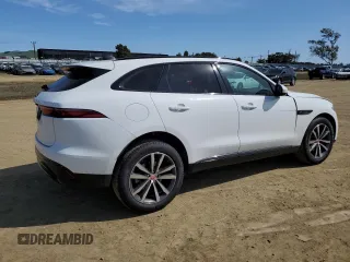 2022 Jaguar F-Pace S with VIN SADCJ2EX3NA699951, listed as a Copart auction lot 50092105 with 35,369 mi miles and Salvage title. Bid and sale history available at DreamBid. Image 3.