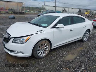 2014 Buick LaCrosse Leather with VIN 1G4GB5G37EF206535, listed as a IAAI auction lot 41968522 with 134,267 mi miles. Bid and sale history available at carsss.com. Image 18.