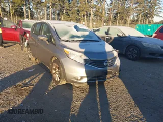 2015 Nissan Note S z VIN 3N1CE2CP3FL363507, wystawiony jako IAAI lot #41448378 z przebiegiem 69 800 mil mil oraz . Historia ofert i sprzedaży dostępna na DreamBid. Obrazek 1.