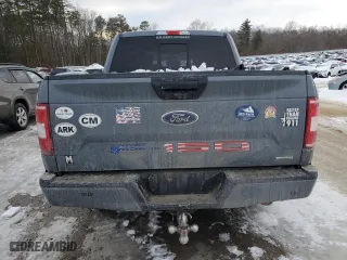 2019 Ford F-150 XL with VIN 1FTEW1EP3KKF29966, listed as a Copart auction lot 44220465 with 0 mi miles and Salvage Title. Bid and sale history available at carsss.com. Image 6.