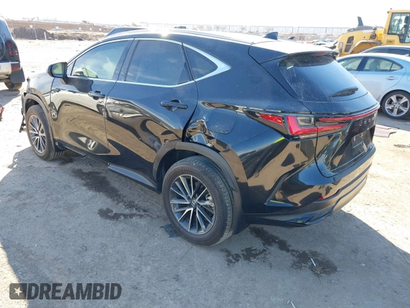 2024 Lexus NX 350 Luxury with VIN 2T2HGCEZ2RC042465, listed as a IAAI auction lot 41340973 with 12,918 mi miles and . Bid and sale history available at DreamBid. Image 3.