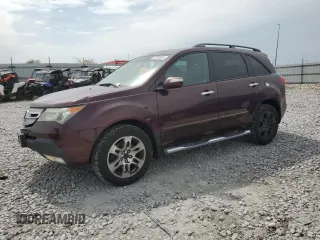 2009 Acura MDX with VIN 2HNYD28209H522400, listed as a Copart auction lot 52952855 with 133,227 mi miles and Clean Title. Bid and sale history available at carsss.com. Image 1.