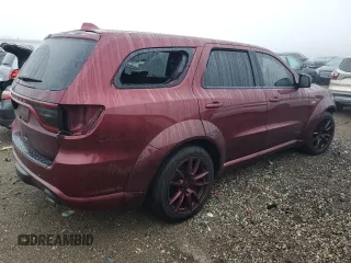 2018 Dodge Durango SRT with VIN 1C4SDJGJ4JC255459, listed as a Copart auction lot 84841844 with 72,473 mi miles and Salvage Title. Bid and sale history available at DreamBid. Image 3.