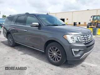 2018 Ford Expedition Max Limited z VIN 1FMJK1KTXJEA11230, wystawiony jako IAAI lot #42452136 z przebiegiem 176 327 mil mil oraz . Historia ofert i sprzedaży dostępna na DreamBid. Obrazek 1.