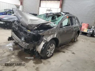 2013 Ford Edge Limited with VIN 2FMDK3KC4DBE09848, listed as a Copart auction lot 43185165 with 125,336 mi miles and Salvage Title. Bid and sale history available at carsss.com. Image 1.