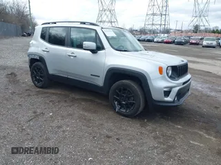 2019 Jeep Renegade Latitude z VIN ZACNJBBB9KPK60761, wystawiony jako IAAI lot #41769316 z przebiegiem 79 505 mil mil oraz . Historia ofert i sprzedaży dostępna na DreamBid. Obrazek 1.