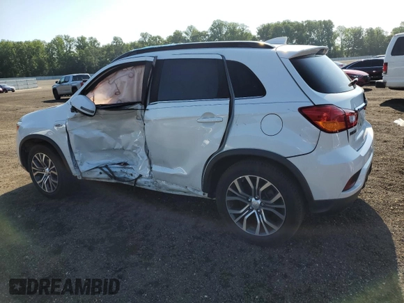 2018 Mitsubishi Outlander SEL with VIN JA4AR4AW0JU008351, listed as a Copart auction lot 61325615 with 59,613 mi miles and Salvage title. Bid and sale history available at DreamBid. Image 2.