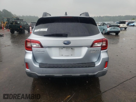 2017 Subaru Outback Premium with VIN 4S4BSAHC9H3201313, listed as a Copart auction lot 55818645 with 81,302 mi miles and Salvage title. Bid and sale history available at DreamBid. Image 6.