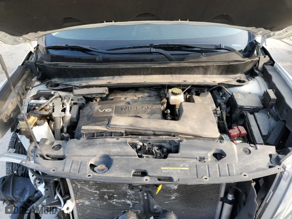 2017 Nissan Pathfinder S with VIN 5N1DR2MM4HC676666, listed as a Copart auction lot 51314585 with 101,538 mi miles and Salvage Title. Bid and sale history available at carsss.com. Image 12.
