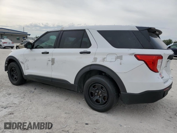 2021 Ford Police Interceptor Utility z VIN 1FM5K8AW4MNA01237, wystawiony jako Copart lot #48664315 z przebiegiem Nie podano mil oraz Nie do naprawy. Historia ofert i sprzedaży dostępna na DreamBid. Obrazek 2.